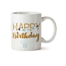 Load image into Gallery viewer, Happy Birthday with Candles Funny Coffee Mug - Ceramic - 11 oz - Birthday Cup for Grandma, Mom, Dad, Sister, Aunt, Brother, Girl